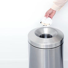 Load image into Gallery viewer, Brabantia Flame Guard Waste Paper Bin, 30L Matt Steel