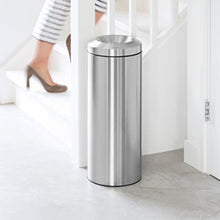 Load image into Gallery viewer, Brabantia Flame Guard Waste Paper Bin, 30L Matt Steel