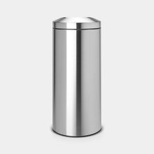Load image into Gallery viewer, Brabantia Flame Guard Waste Paper Bin, 30L Matt Steel