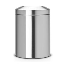Load image into Gallery viewer, Brabantia Flame Guard Waste Paper Bin, 7L Matt Steel