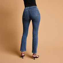 Load image into Gallery viewer, Dark Blue Supersoft Bootcut Jeans