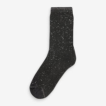 Load image into Gallery viewer, Monochrome Neppy Cushion Sole Socks 4 Pack