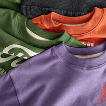 Load image into Gallery viewer, Multi Bright Varsity 3 Pack Oversized Pyjamas (9mths-6yrs)