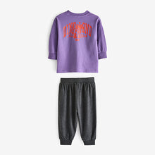 Load image into Gallery viewer, Multi Bright Varsity 3 Pack Oversized Pyjamas (9mths-6yrs)