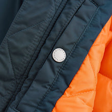 Load image into Gallery viewer, Navy Blue Bomber Jacket (3-12yrs)