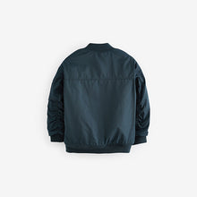 Load image into Gallery viewer, Navy Blue Bomber Jacket (3-12yrs)
