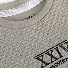 Load image into Gallery viewer, Mineral 100% Cotton Embroidery Textured Short Sleeve T-Shirt (4-12yrs)