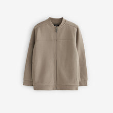 Load image into Gallery viewer, Mink Brown Smart Bomber Jacket (3-11yrs)