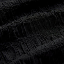 Load image into Gallery viewer, Black Short Sleeve Textured T-Shirt