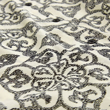 Load image into Gallery viewer, Black/White 100% Cotton Long Sleeve Dress