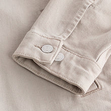 Load image into Gallery viewer, Neutral Denim Trucker Jacket