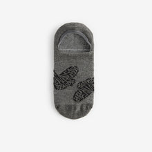 Load image into Gallery viewer, Monochrome Butterfly Invisible Socks 4 Pack