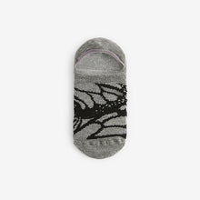 Load image into Gallery viewer, Monochrome Butterfly Invisible Socks 4 Pack