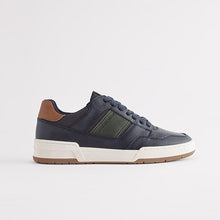 Load image into Gallery viewer, Navy Blue Smart Casual Trainers