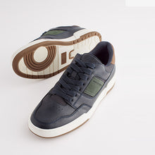 Load image into Gallery viewer, Navy Blue Smart Casual Trainers