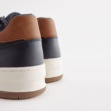 Load image into Gallery viewer, Navy Blue Smart Casual Trainers