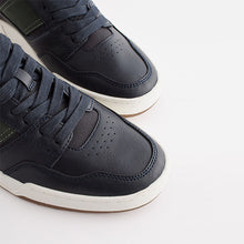 Load image into Gallery viewer, Navy Blue Smart Casual Trainers