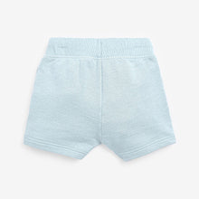 Load image into Gallery viewer, Light Blue Plain Sweat T-Shirt And Shorts Set (3mths-6yrs)