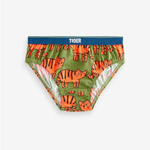 Load image into Gallery viewer, Bright Animals Cotton Briefs 7 Pack