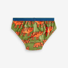 Load image into Gallery viewer, Bright Animals Cotton Briefs 7 Pack
