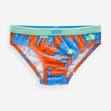 Load image into Gallery viewer, Bright Dinosaur Cotton Briefs 7 Pack (1.5-10yrs)
