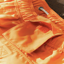 Load image into Gallery viewer, Light Orange Palm Logo Essential Swim Shorts