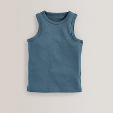 Load image into Gallery viewer, Blue Vests 5 Pack (2-12yrs)