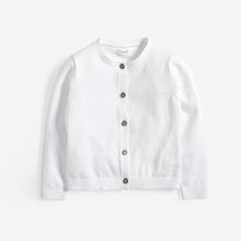 Load image into Gallery viewer, White Cardigan (3mths-5yrs)