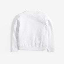 Load image into Gallery viewer, White Cardigan (3mths-5yrs)