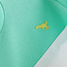 Load image into Gallery viewer, Green/Yellow Short Sleeve Colourblock T-Shirt