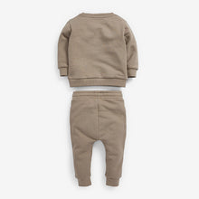 Load image into Gallery viewer, Stone Jersey Sweatshirt And Joggers Set (3mths-6yrs)