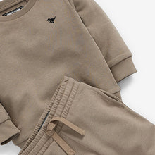 Load image into Gallery viewer, Stone Jersey Sweatshirt And Joggers Set (3mths-6yrs)