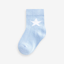 Load image into Gallery viewer, Blue/Green Baby Socks 5 Pack