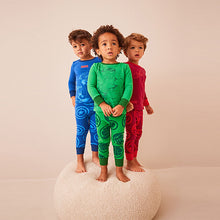 Load image into Gallery viewer, Multi Marvel Snuggle Pyjamas 3 Pack (1.5-9yrs)