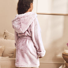 Load image into Gallery viewer, Pink Soft Touch Fleece Dressing Gown (9mths-12yrs)
