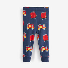 Load image into Gallery viewer, Red / Blue Emergency Vehicules Snuggle Pyjamas 3 Pack (12mths-6yrs)