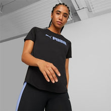 Load image into Gallery viewer, PUMA Fit Logo Training Tee Women