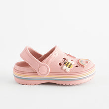Load image into Gallery viewer, Pink Rust Character Clogs
