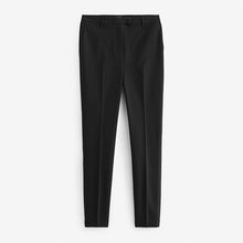 Load image into Gallery viewer, Black Tailored Stretch Skinny Trousers