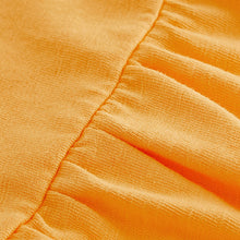 Load image into Gallery viewer, Orange Short Sleeve Empire T-Shirt (3mths-5-6yrs)