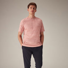 Load image into Gallery viewer, Coral Pink Textured T-Shirt