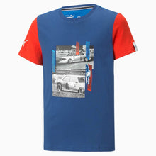Load image into Gallery viewer, BMW Kids Grap.Tee Blu