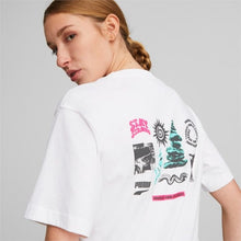 Load image into Gallery viewer, DOWNTOWN RELAXED GRAPHIC TEE WOMEN