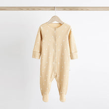 Load image into Gallery viewer, Multi Baby Cotton Sleepsuits 3 Pack (0-1.5-2yrs)