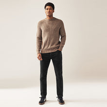 Load image into Gallery viewer, Authentic Black Slim Fit Stretch Jeans
