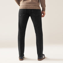 Load image into Gallery viewer, Authentic Black Slim Fit Stretch Jeans