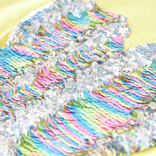 Load image into Gallery viewer, Yellow Heart Short Sleeve Sequin T-Shirt (3-12yrs)