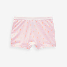 Load image into Gallery viewer, Pink/Orange Short Briefs 5 Pack (2-16yrs)