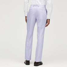 Load image into Gallery viewer, Lilac Purple Slim Fit Motionflex Stretch Suit Trousers