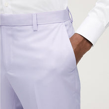 Load image into Gallery viewer, Lilac Purple Slim Fit Motionflex Stretch Suit Trousers